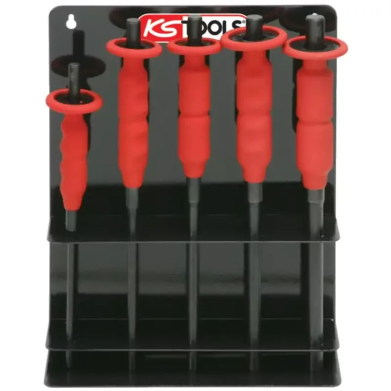 Présentoir De 5 Chasse Axes Brunie Avec Poignée Grip , 6
