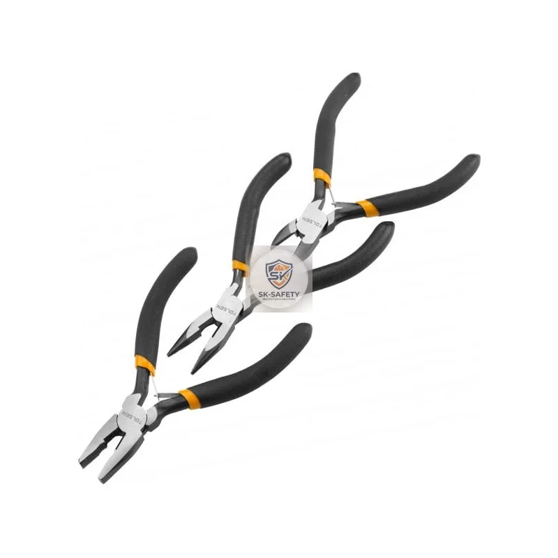 Jeu de 3 mini pinces TOLSEN