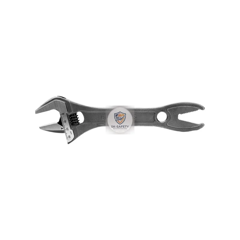 Clé à molette grande ouverture & finition phosphatée 205MM BAHCO
