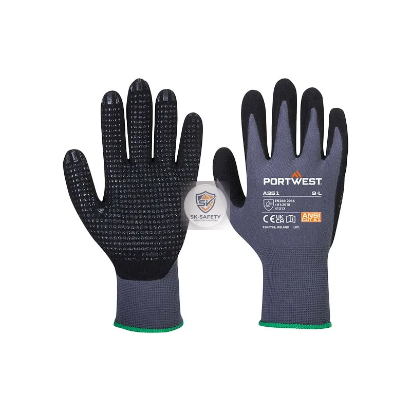 Gant nitrile A351 DermiFlex Plus