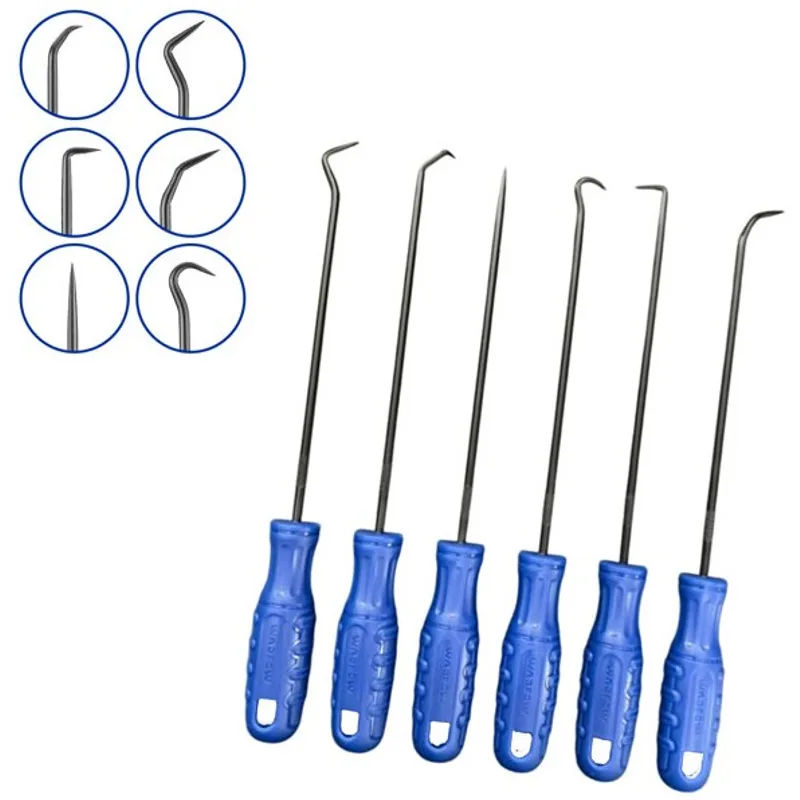 Jeu de 6 crochets et arrache-joints 150mm WADFOW WSS2606
