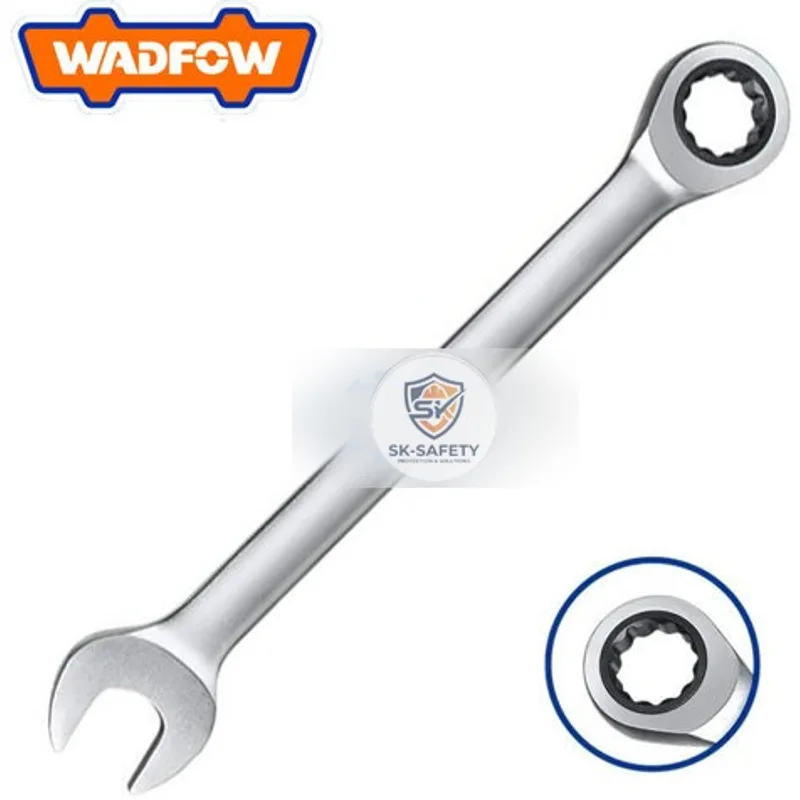 Clé mixte à cliquet WADFOW – tailles de 6 mm à 27 mm