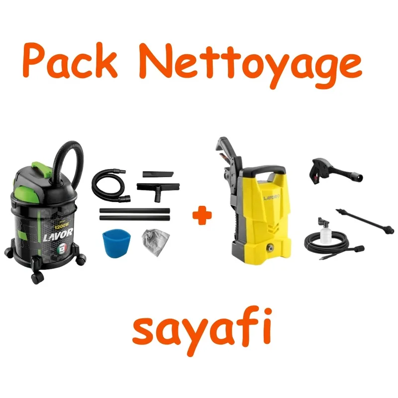 Pack Sayafi Nettoyage Lavor