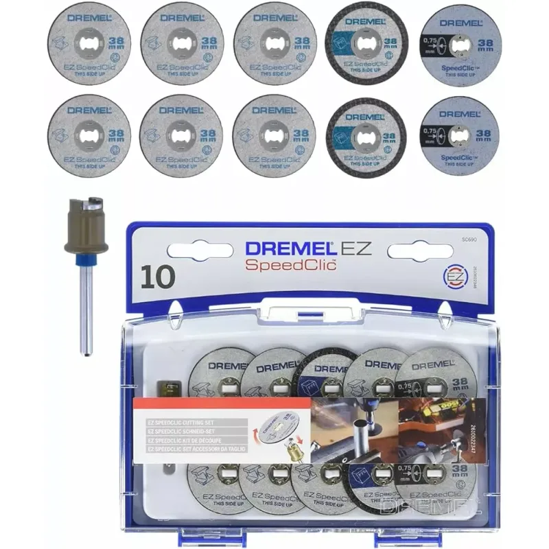 Coffret D′accessoires Ez Speedclic Pour La Découpe Dremel