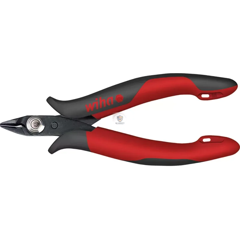 Pince coupante diagonale Electronic tête très étroite 128 mm Wiha 27388