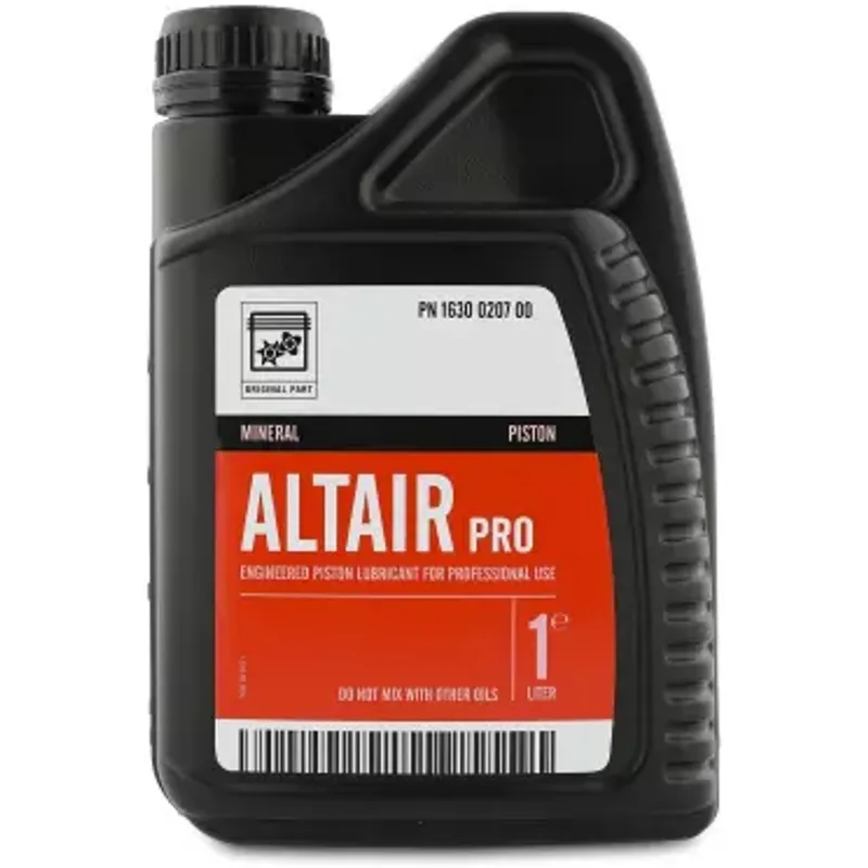 Huile Altair Pro Bidon De 1 Litre Pour Compresseur D′air Abac Devilbiss 1630020700