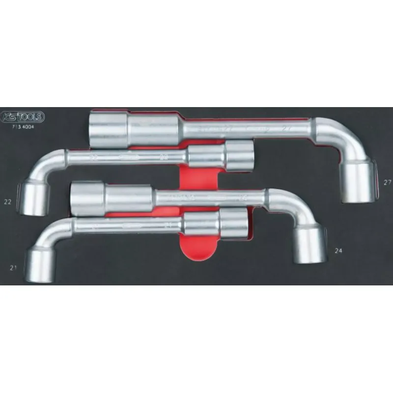 Module De Clés à Pipe Débouchées 6 Pans, 4 Pièces