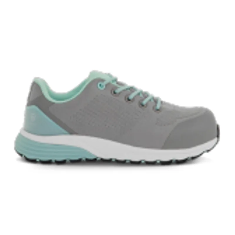 Chaussures de sécurité basses Slalum S1P 7720 Gris/Vert - PARADE