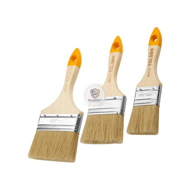 Jeu de 3 pinceaux de peinture
