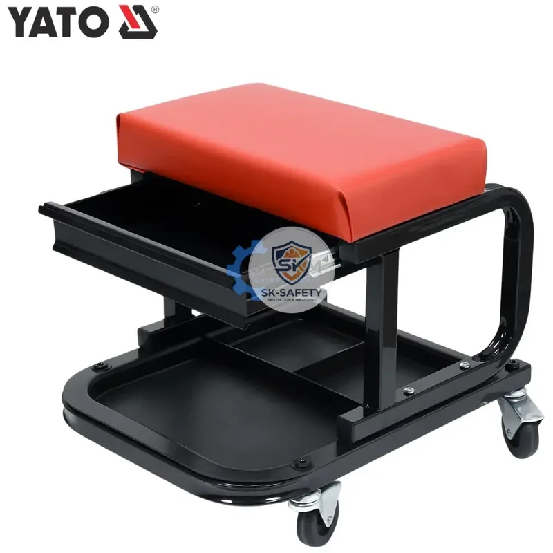 Tabouret d’atelier avec tiroir de rangement | YATO YT-08791