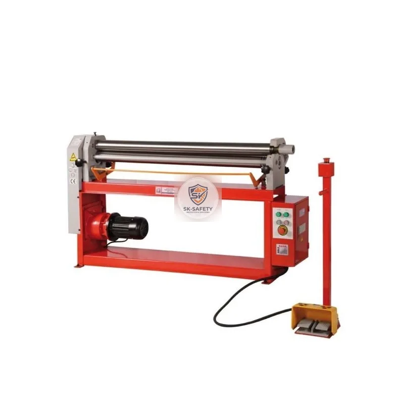 Rouleuse électrique asymétrique 1300*1.5mm avec commande au pied