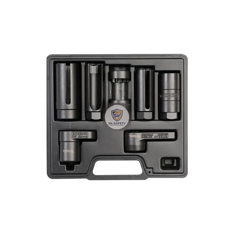 Jeu de 7 douilles pour sonde lambda et injecteurs CrMo SCM440