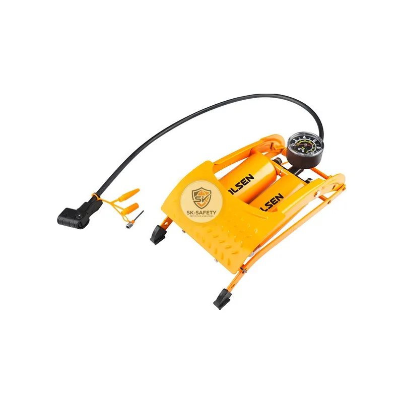 Pompe à pied avec jauge 80 PSI