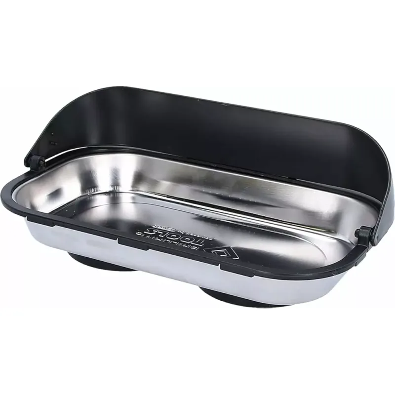 Coque En Inox Avec Bac De Récupération 140 X 240 Mm