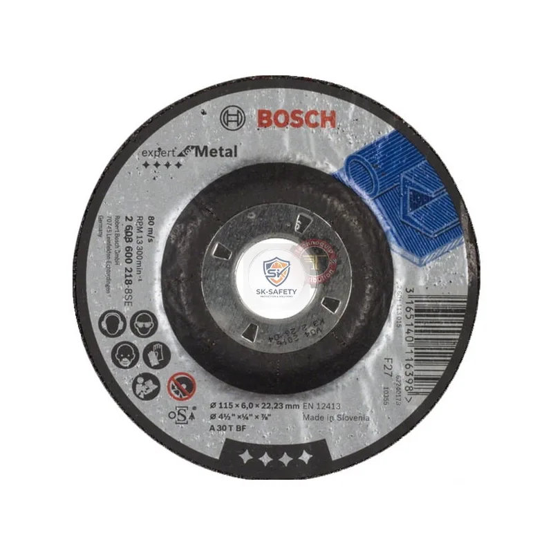 Disques abrasifs expert for Metal Bosch (Epaisseur  6 mm)