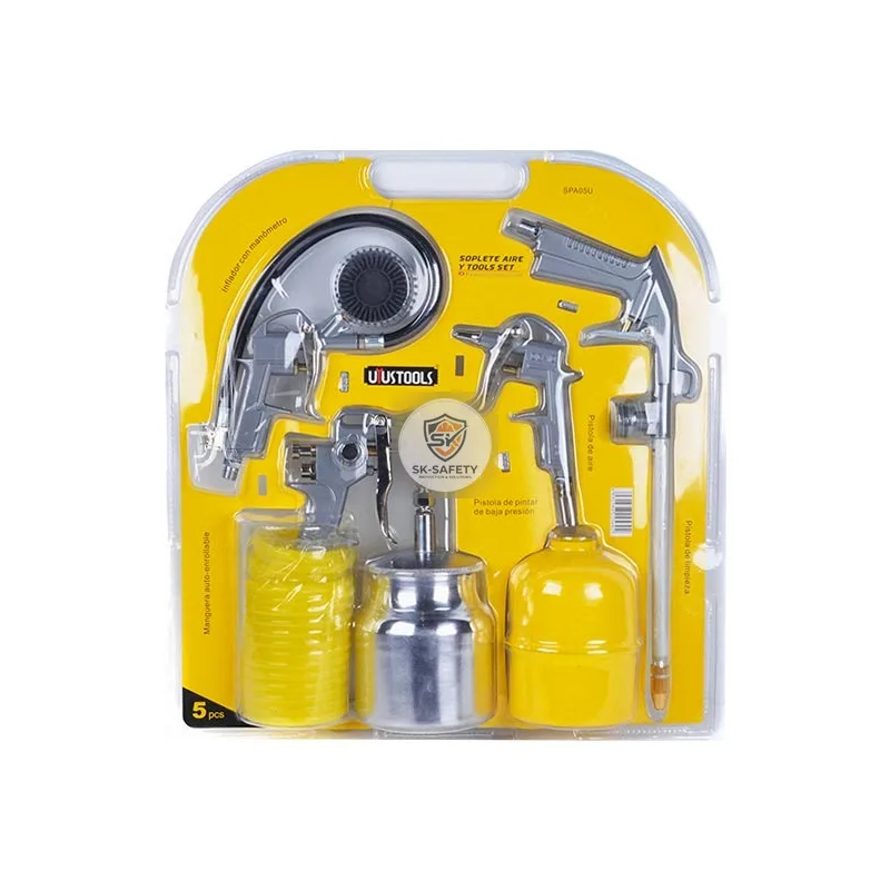 Kit d'accessoires de pistolet peinture & outil à pneumatique