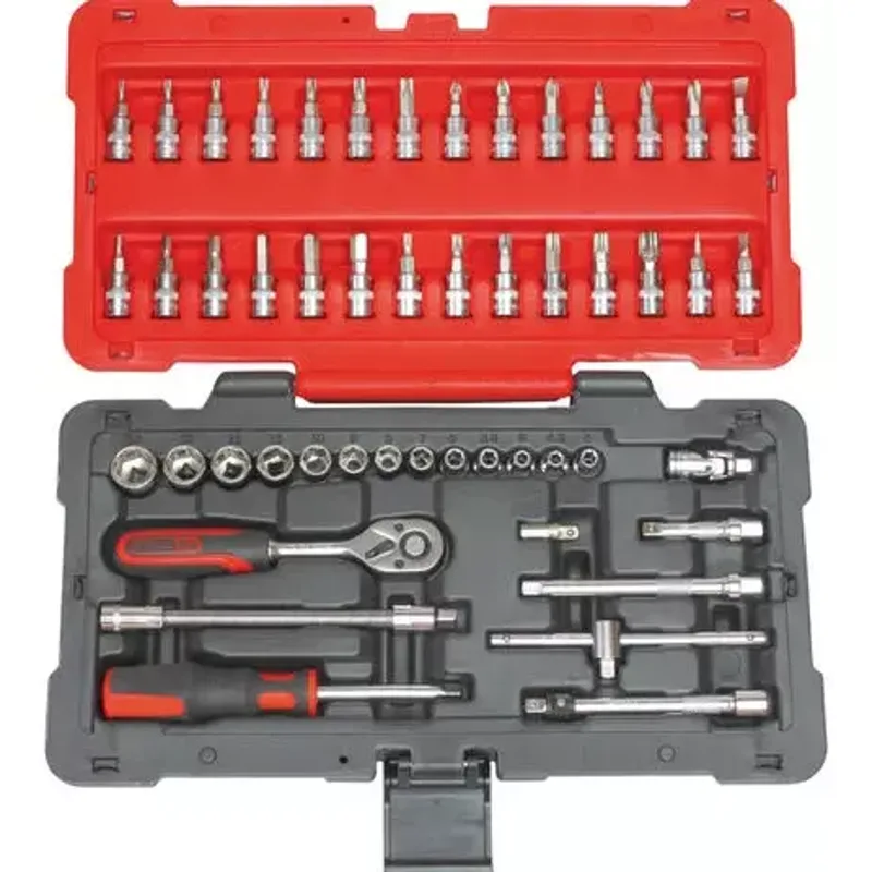 Coffret De Douilles Et Accessoires Ultimate 1/4, 50 Pièces