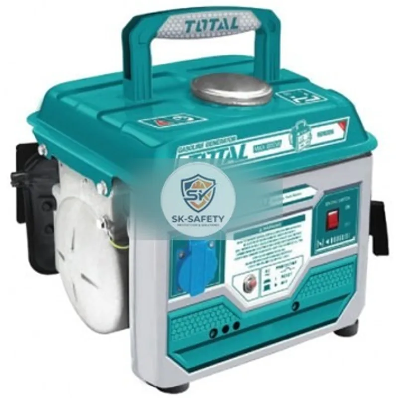 Groupe electrogene portable demarrage par lanceur 0,8kW TOTAL