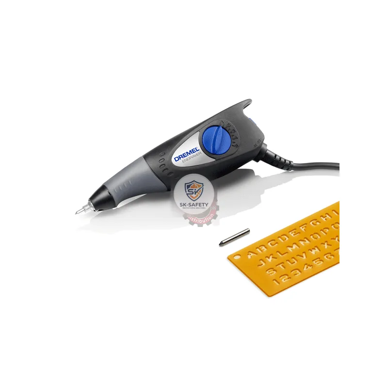 Graveur outil Dremel 290 compact (35W),1 pointe, 1 pochoir F0130290JM