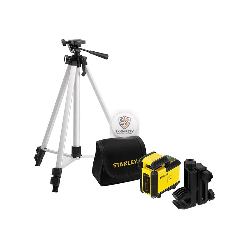 Kit niveau laser 360° CROSS360 vert & trépied