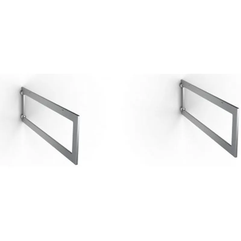 Pack de 2 Supports équerres rectangulaires 45cm pour éviers BOLISITALIA