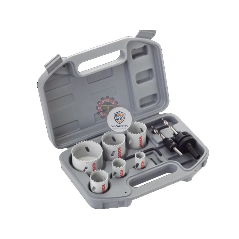 Coffret Scies Trépans Hss Bimétal 9pcs Bosch