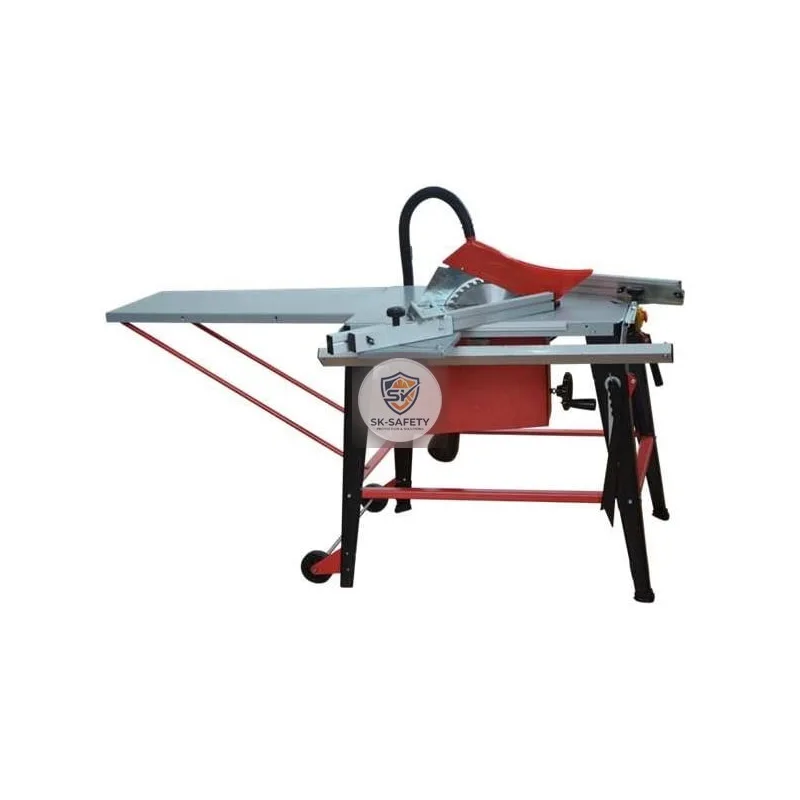 Banc de scie ou Scie circulaire avec table rallonge