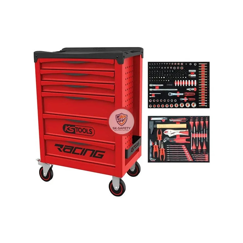 Servante RACING 6 tiroirs 184 outils