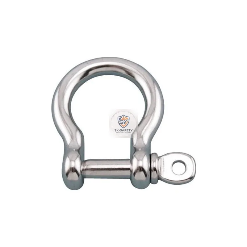 Manille arrondie inox