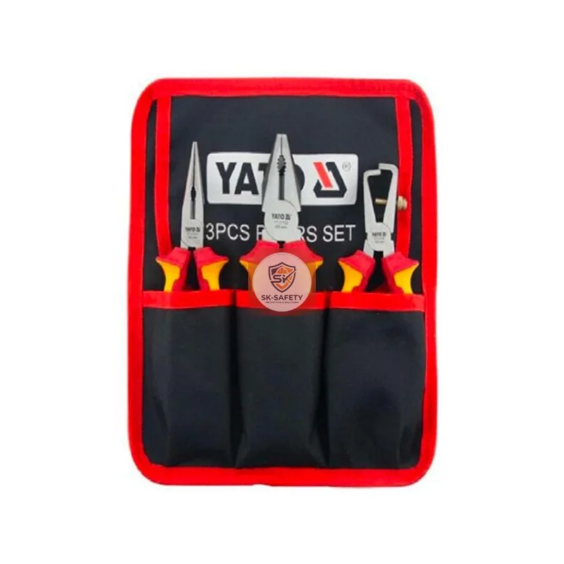 Trousse de 3 pinces isolees VDE 1000V