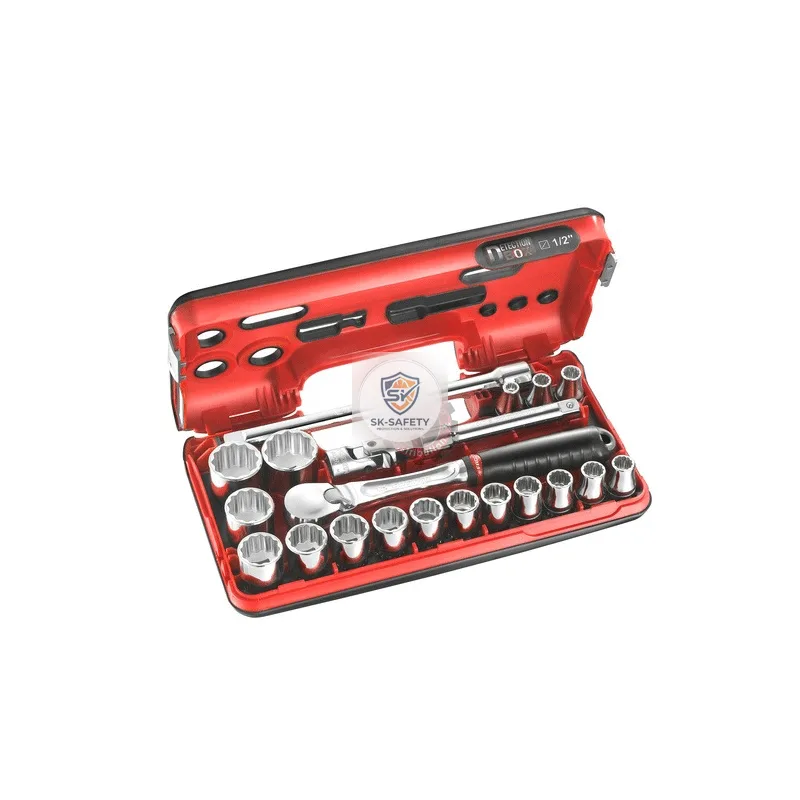 Coffret douilles 12 pans métriques 1/2" 21 pièces - SL.161
