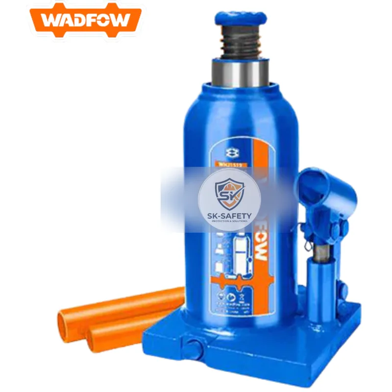 Crics bouteille hydraulique WADFOW — capacité de 2 T à 50 T