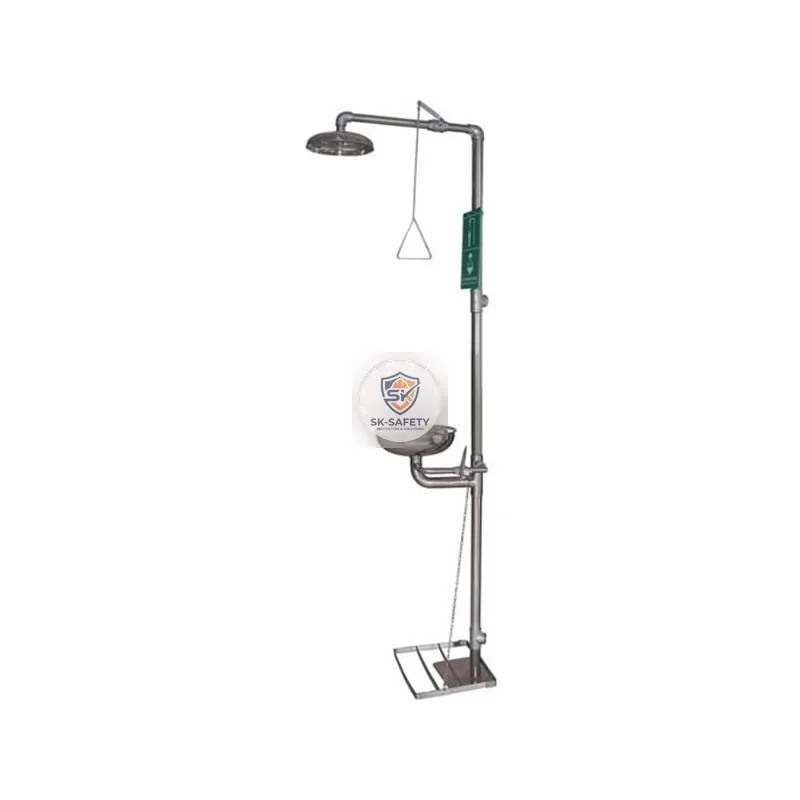Douche plus douche oculaire SS-S150 en acier inoxydable