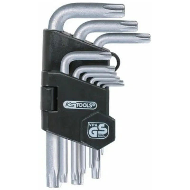 Jeu De 9 Clés Mâles Torx ® Percé Courtes