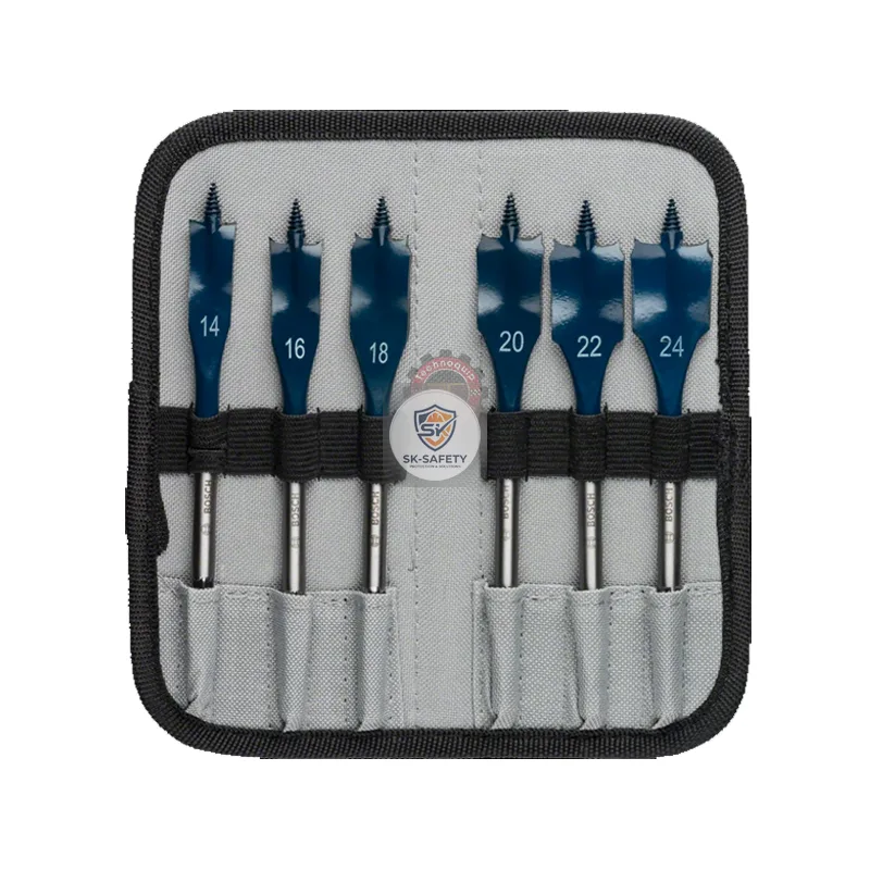 Coffret de 6 mèches plates selfcut speed Bosch