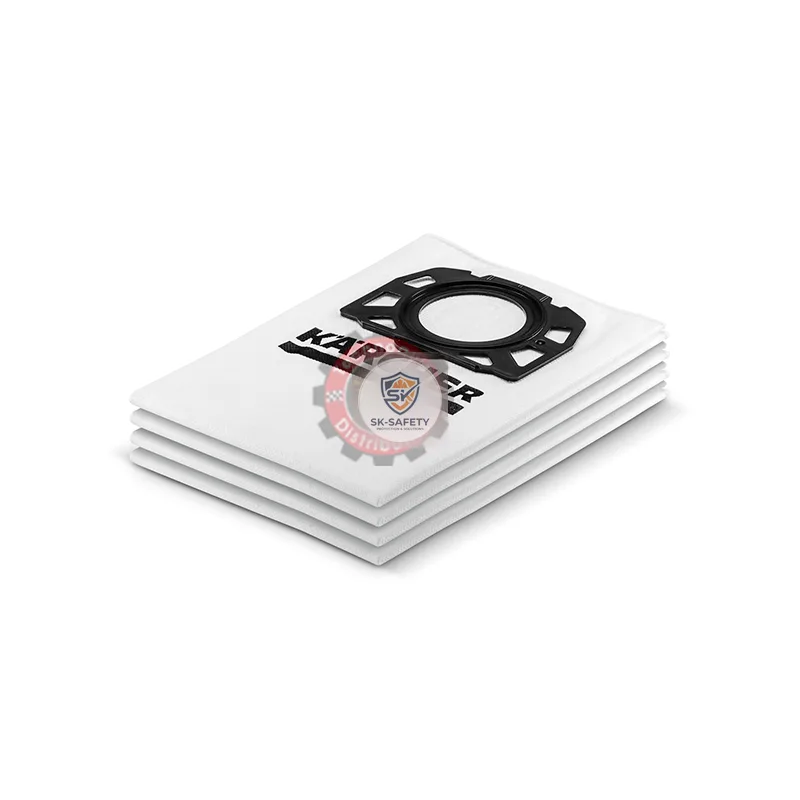 Sachet filtre papier ouate WD4 À WD6 4PCS karcher