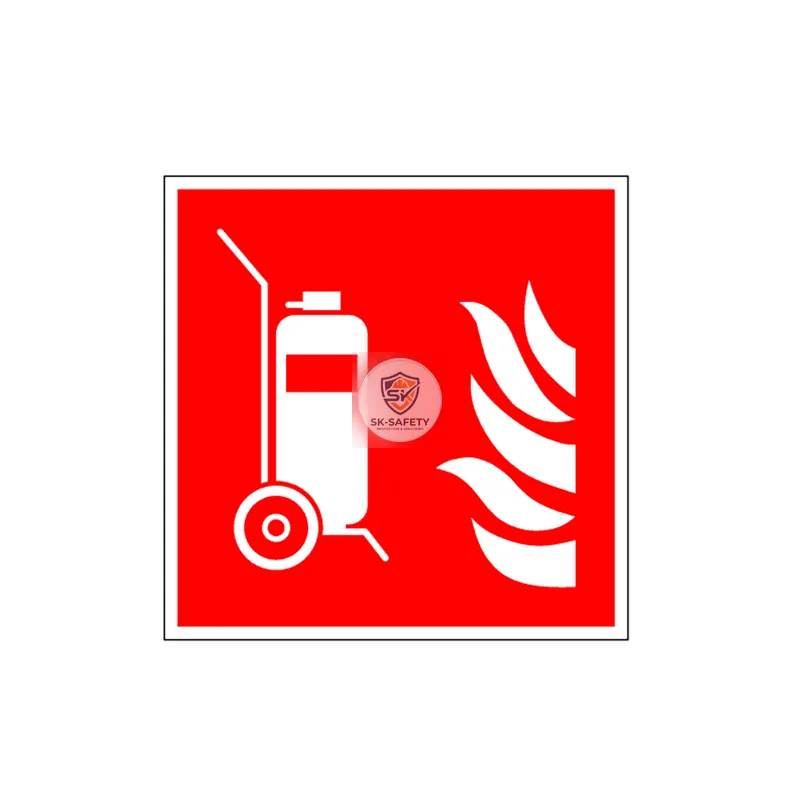 Extincteur incendie sur roues