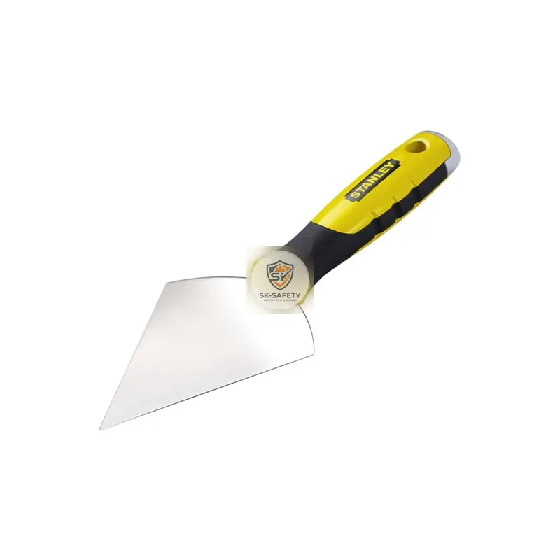 Spatule de plâtrier asymétrique pour angles à 90°