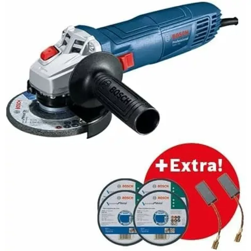 Bosch Meuleuse 115mm 710w Bosch Professional Gws700 Accessoires +