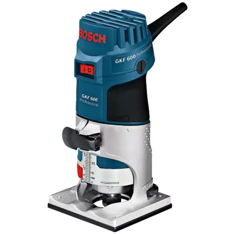 Affleureuse 600w Diam De Pince 6 8mm Gkf600 Bosch