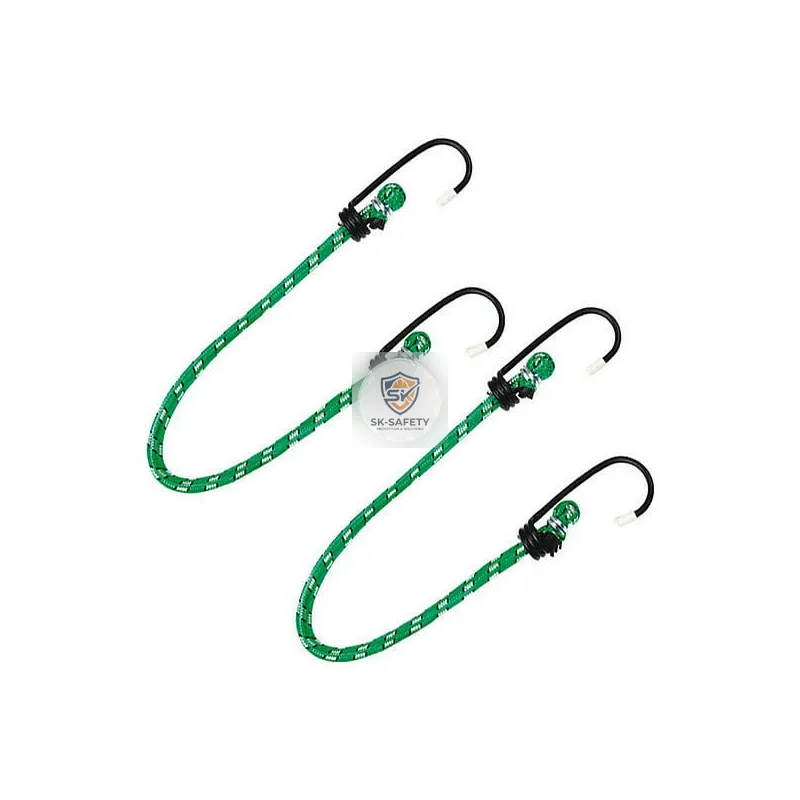 2 cordes élastiques avec crochets métalliques