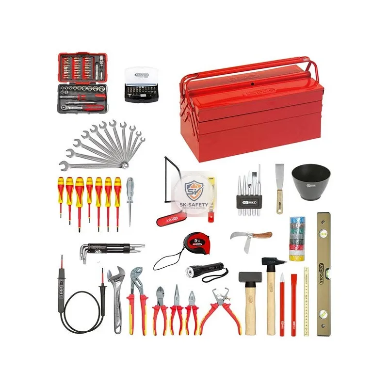 Caisse à outils isolés 1000V 137 pièces