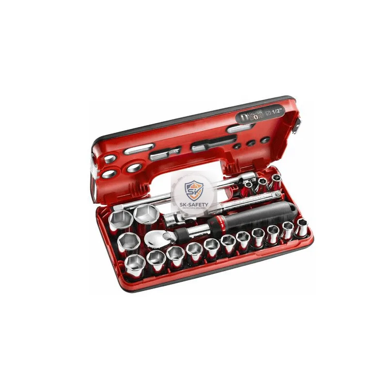 Coffret DBOX douilles 6 pans métriques 1/2"- S.161DBOX1PB Facom