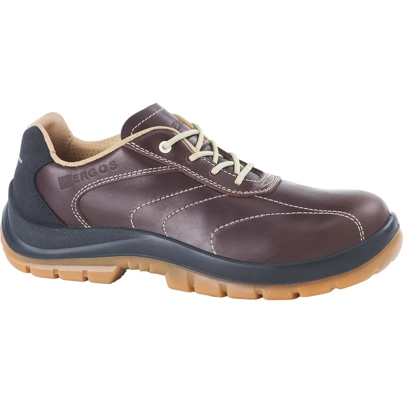 Paire de Chaussures de sécurité Tropéa 4 marron S3 SRC - ERGOS
