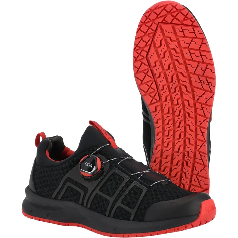 Chaussures basses JALAS SpOc 5262 rouge/noir - EJENDALS