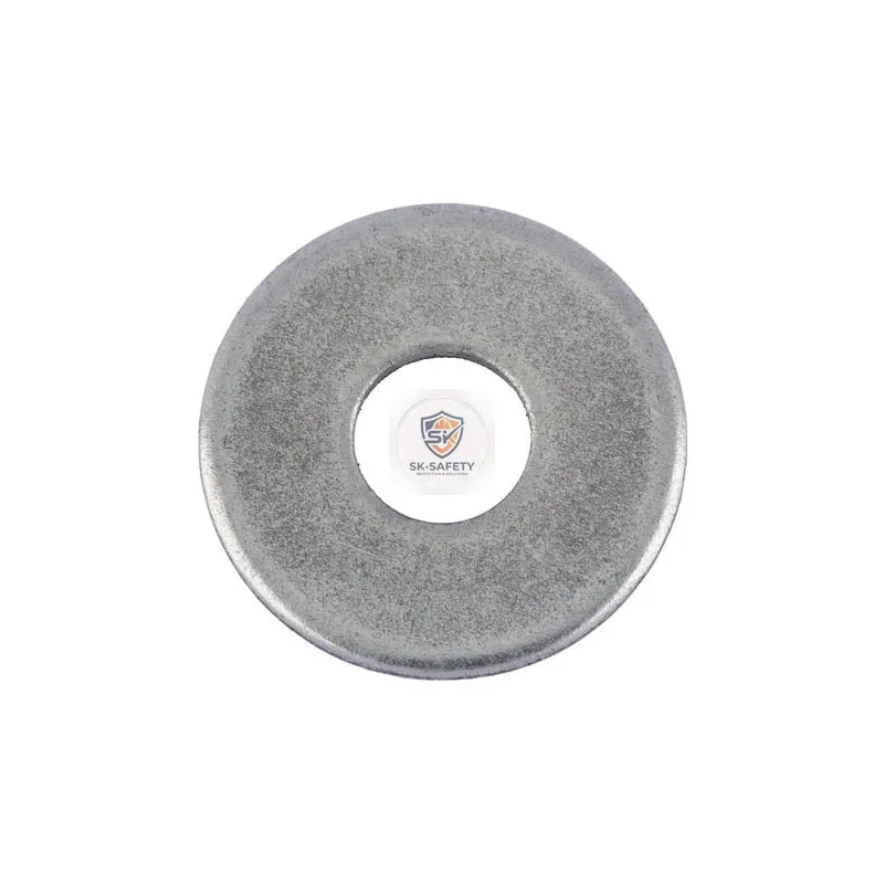 Rondelle plate acier galvanisée