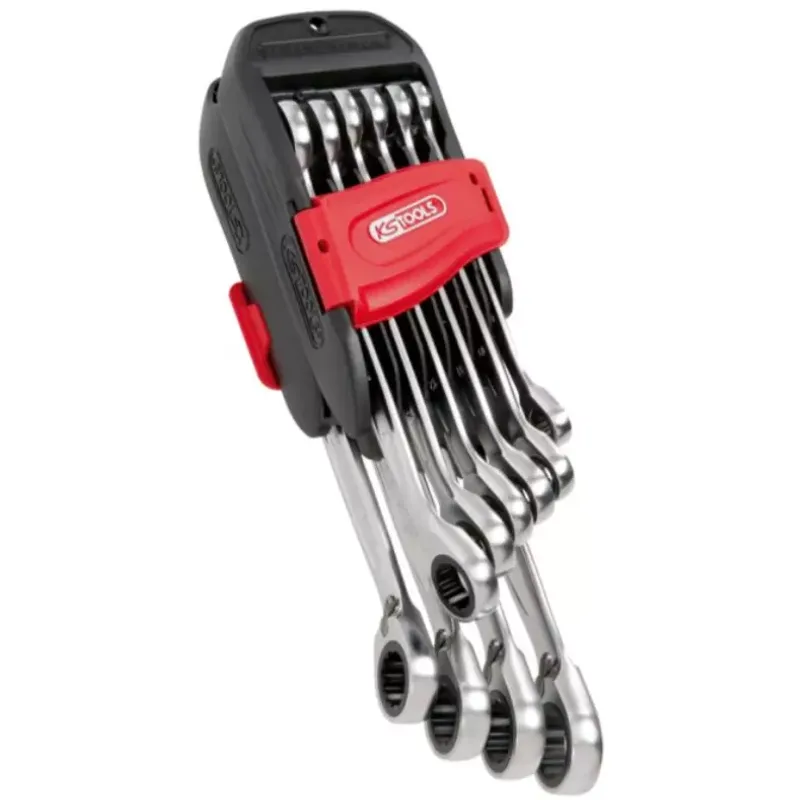 Jeu De Clés Mixtes à Cliquet Reversible Gearplus, 10pcs 8