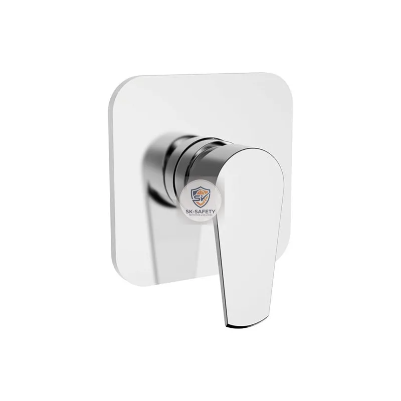 Plaque pour mitigeur de douche à encastrer