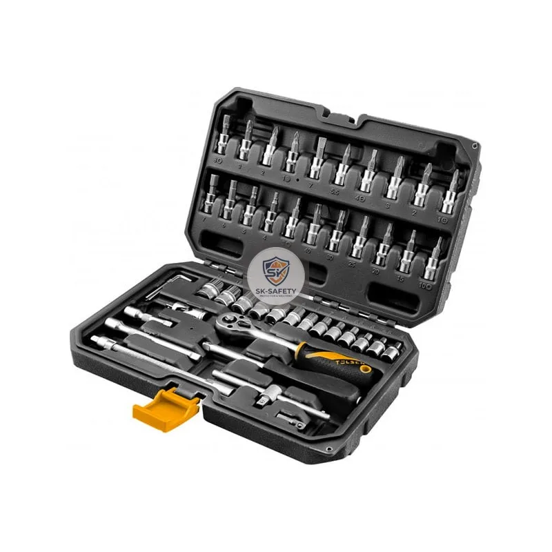 Jeu de 46 pièces pour cliquet 1/4" CR-V