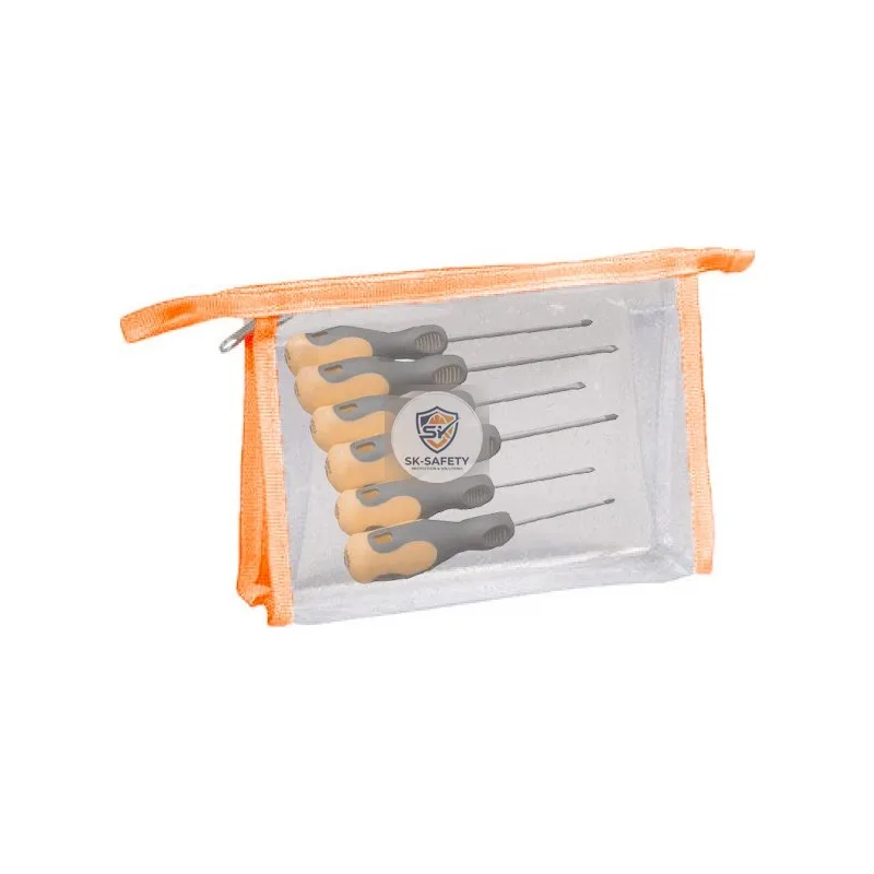Jeu de 6 tournevis en pochette matrix